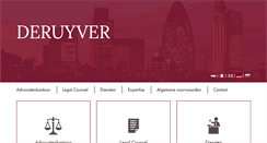 Desktop Screenshot of deruyver.com